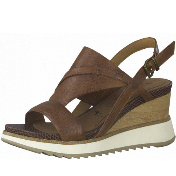 Tamaris Da.-Sandalette Sandalette braun