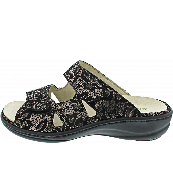 Waldläufer Heria Pantolette Clavel-Metal nuba