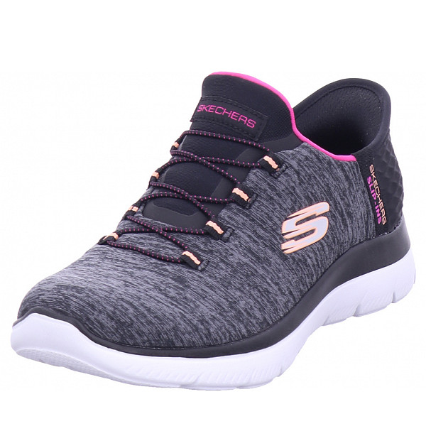 Skechers Slipper schwarz