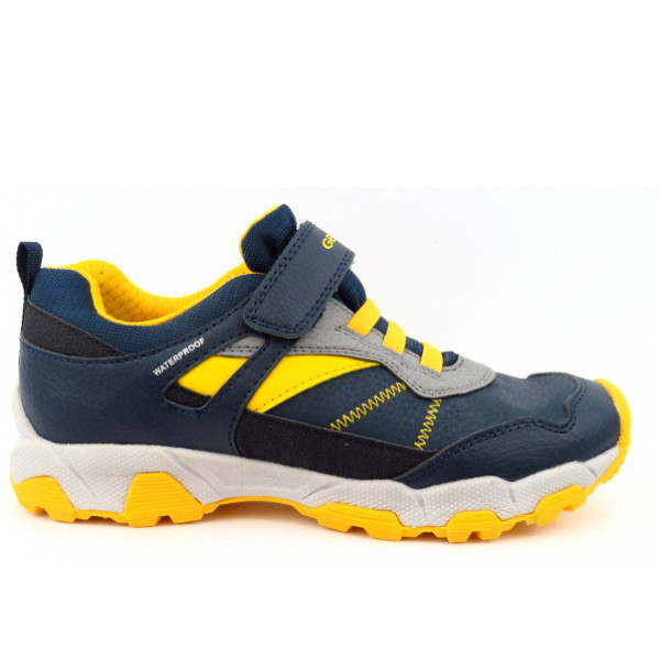 Geox Magnetar navy/yellow Sneaker blau/gelb