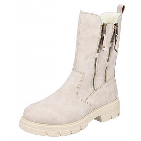 Rieker Stiefel beige