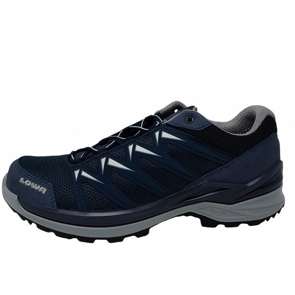 Lowa INNOX PRO GTX LO Wanderschuh stahlblau offwhite