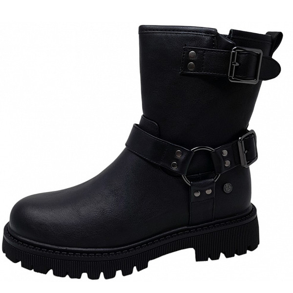 Xti Kurzstiefel black