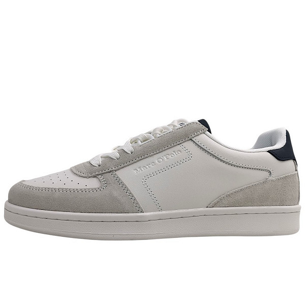 Marc O'Polo Sneaker sportlicher Schnürer white/navy 149