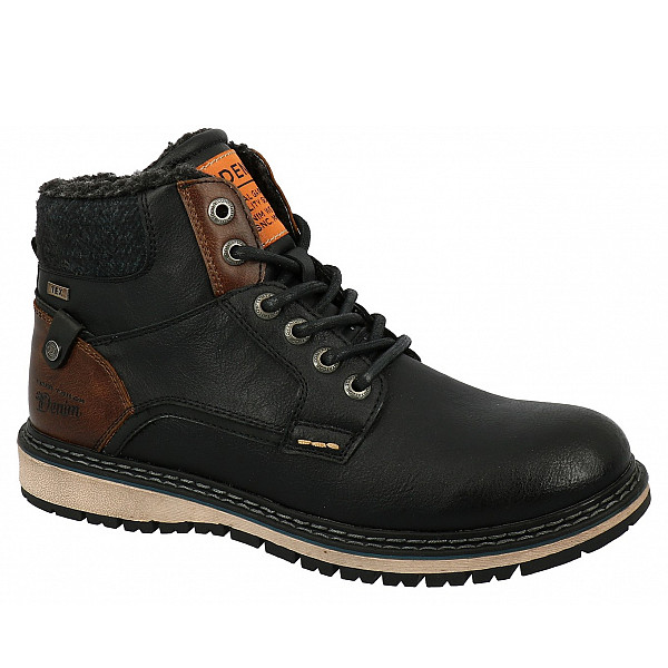 Tom Tailor Schnürstiefel black WF