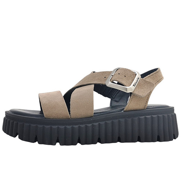 Tamaris Sandale taupe 341