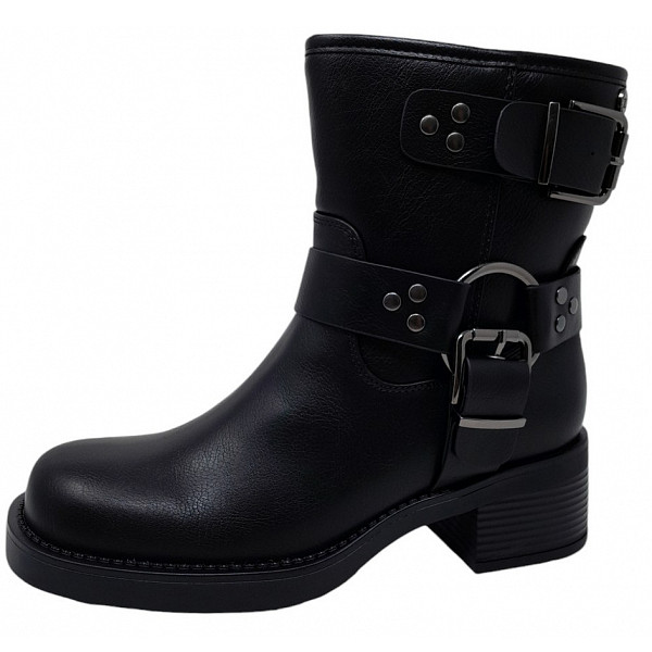 Xti Kurzstiefel black