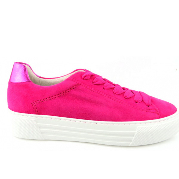 Gabor Comfort Samtchevreau pink Sneaker low pink/fuxia(Se.uni)