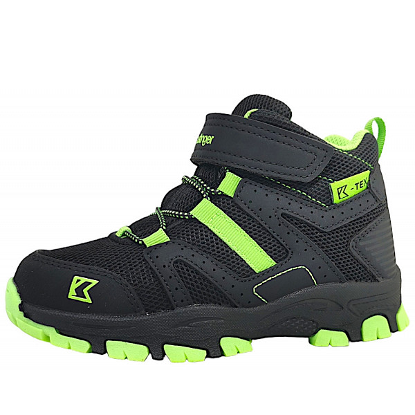 Kastinger Jouko Schnürstiefel 511 black/lime