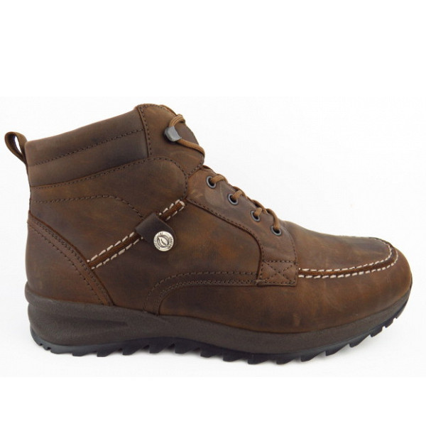 Waldläufer Helle CRAZY-HORSE WF Stiefelette TABAK MORO