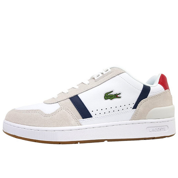 Lacoste T Clip Sneaker low 407 wht/navy/red