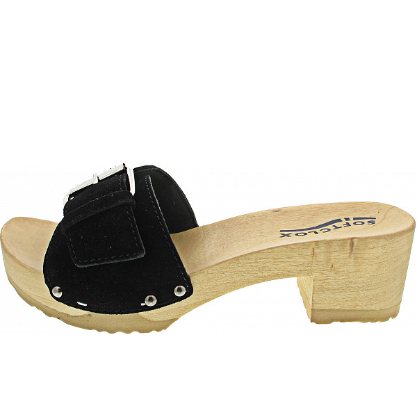 Softclox Pali Pantolette schwarz (natur)