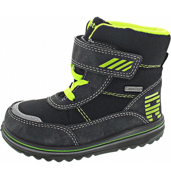 Richter Stiefel black-akz neon yellow