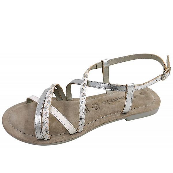 Tamaris Sandalette silver comb 948