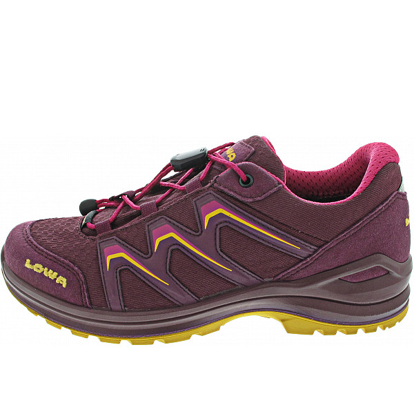 Lowa Maddox GTX Lo Junior Wanderschuh grape-fuchsia