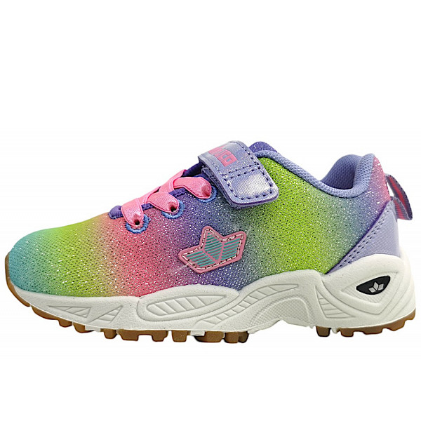 Lico Florina VS Klettschuh 3323 lila/rosa/türkis