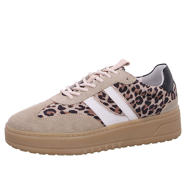 Poelman Sneaker beige leopard