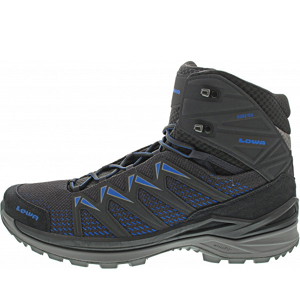 Lowa Innox Pro GTX Mid Wanderstiefel anthrazit-blau