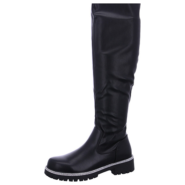 La Strada Langschaftstiefel 1001 black