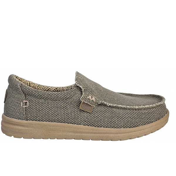 Hey Dude Mikka Braided army Slipper army
