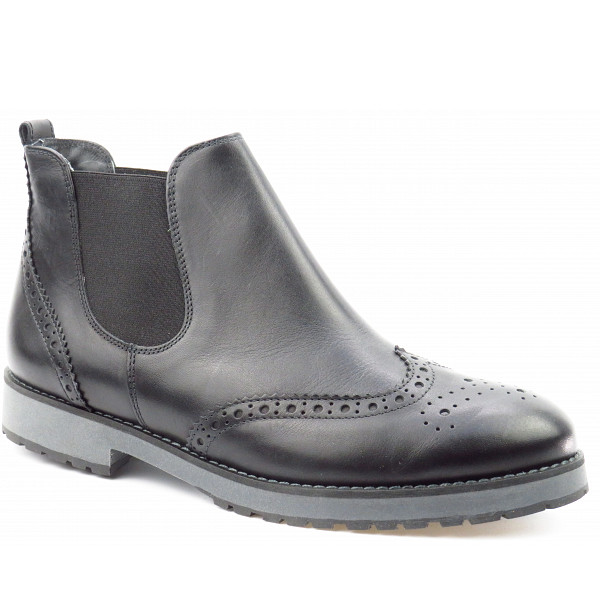 Paul Green Calf schwarz Chelsea Boot schwarz