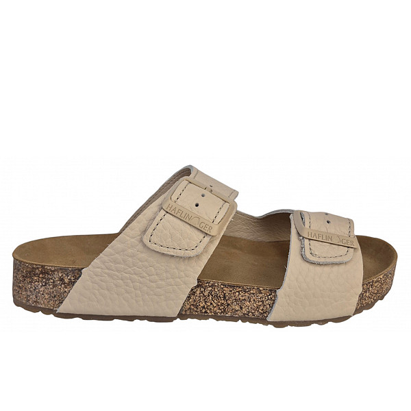 Haflinger Bio Bonnie creme Pantolette creme