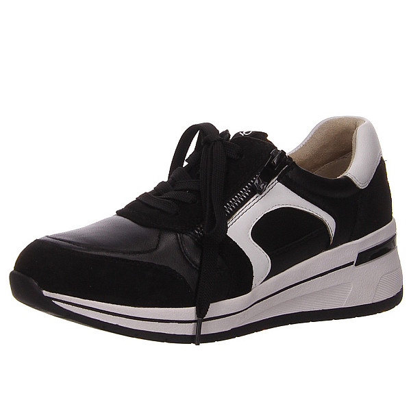 Caprice schnürer Schnürer schwarz kombi.