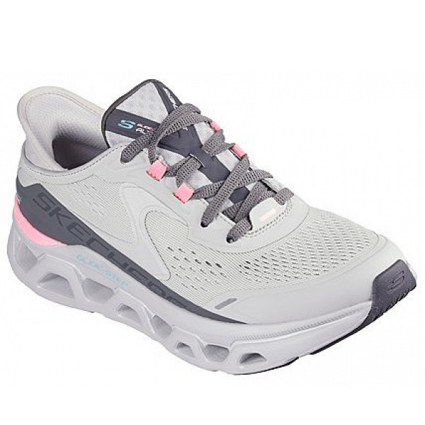 Skechers GLIDE-STEP ALTUS Slipper GYPK Grau