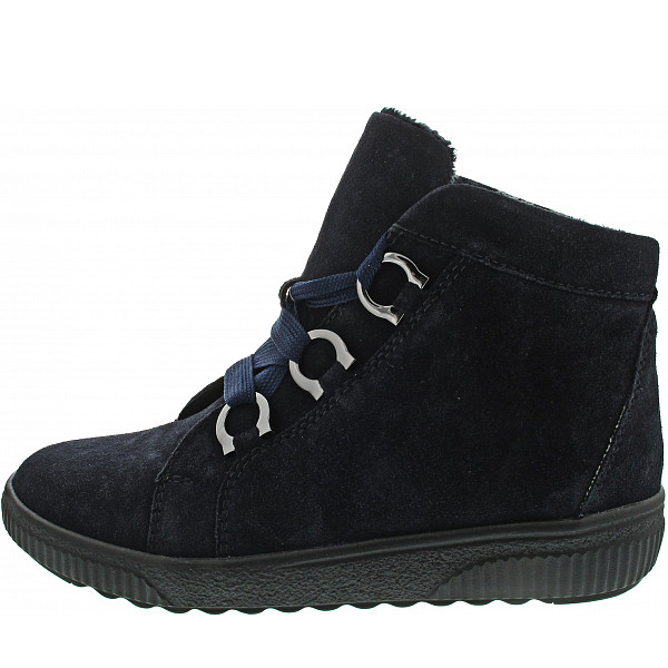 Waldläufer H-Steffi Schnürstiefel deepblue