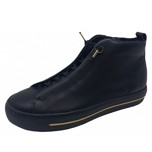 Paul Green Schnürstiefel black