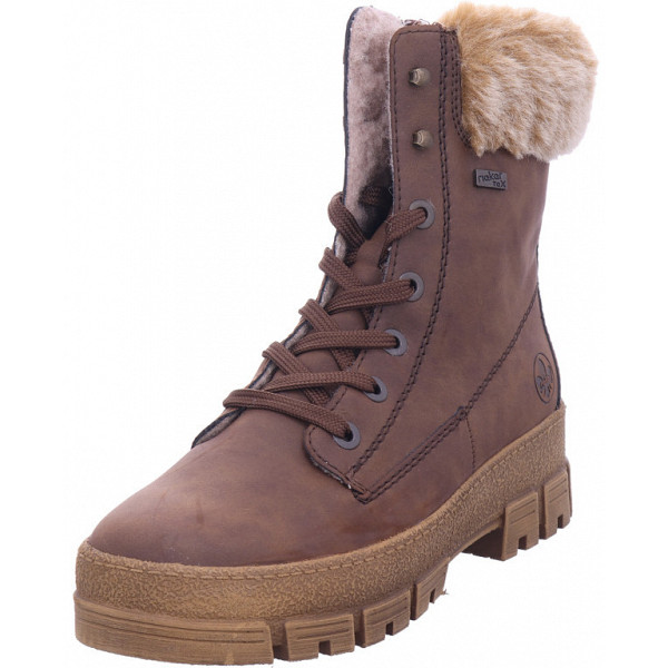 Rieker hwk damen stiefel Stiefel braun