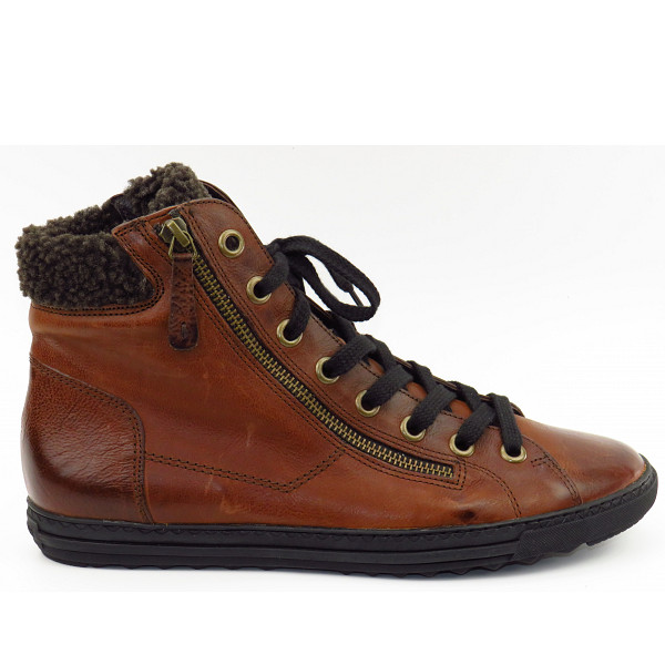 Paul Green saddle/brown Sneaker high Saddle Brown