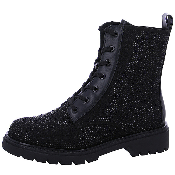 Marco Tozzi Schnürstiefel 065 blk glitter