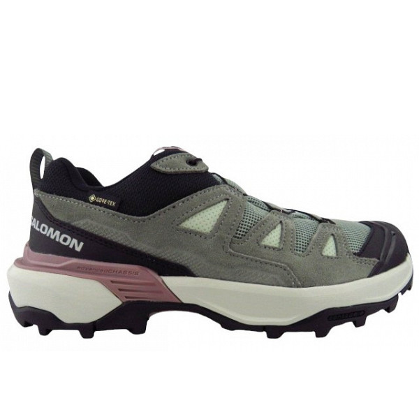 Salomon X Ultra 360 LTR GTX Women Wanderschuh grau