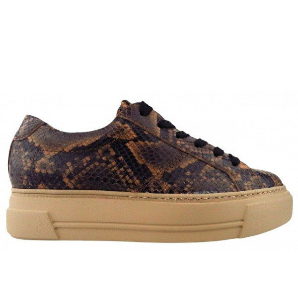 Paul Green Boa sisal Sneaker low Braun
