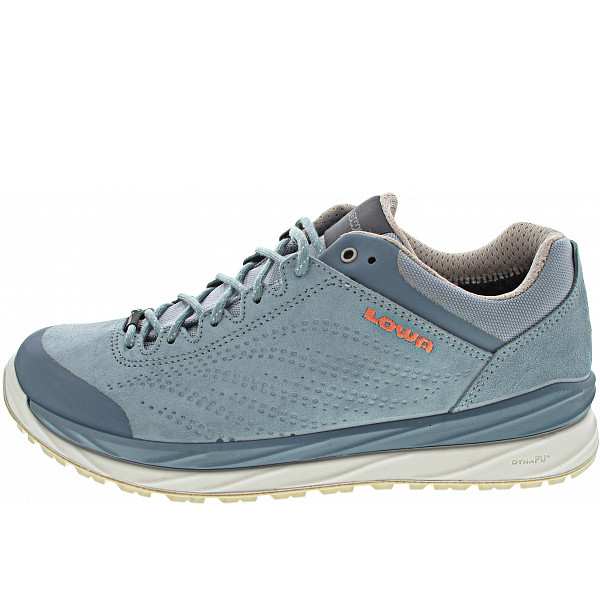 Lowa Malta GTX Lo Ws Wanderschuh eisblau-mandarine