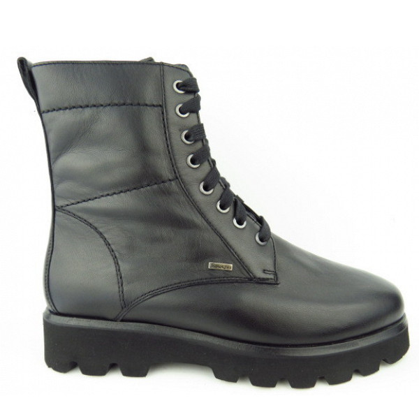 Sioux Mered Lammfell TEX Stiefelette schwarz