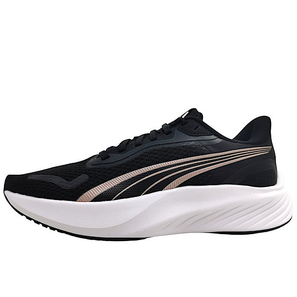 Puma Pounce Lite sportlicher Schnürer black/rose gold 18