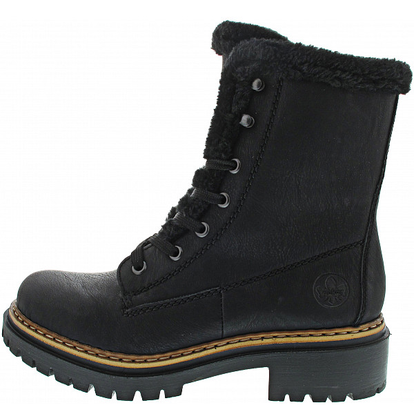 Rieker Schnürstiefel schwarz/nero