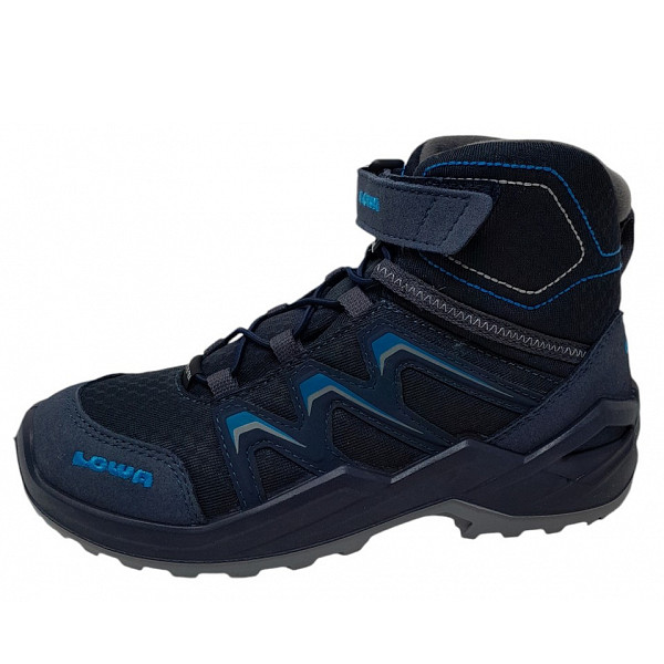 Lowa Maddox Warm GTX MId Jr. Wanderschuh stahlblau