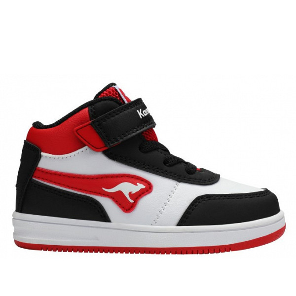 KangaRoos K-CPI Tine Mid EV Sneaker high jetblack fiery red