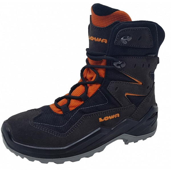 Lowa LIno GTX HI JR. Wanderschuh graphit orange