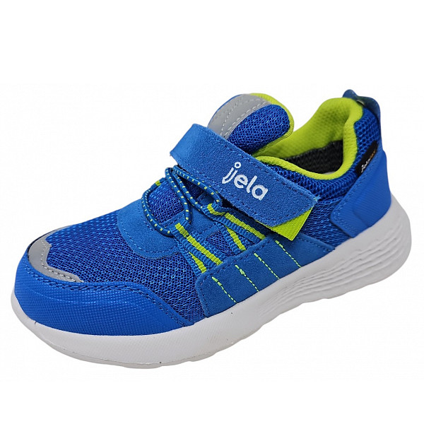 Jela Sporty Klettschuh blue lime