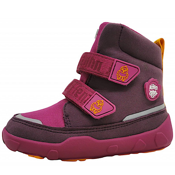 Affenzahn Vogel Stiefel pink