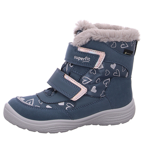 Superfit Crystal Winterstiefel 8020 silver blau