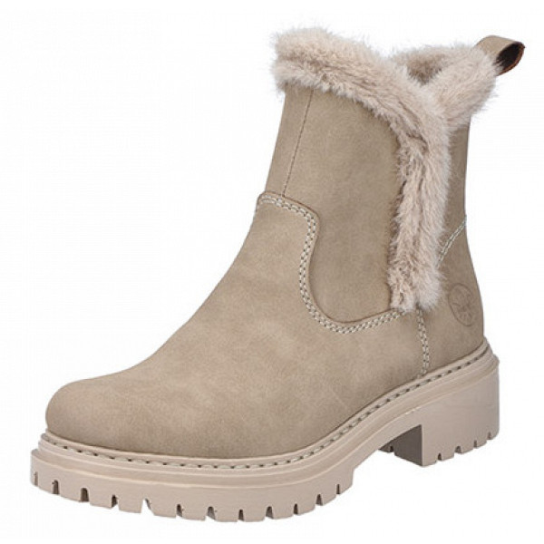 Rieker Stiefel beige