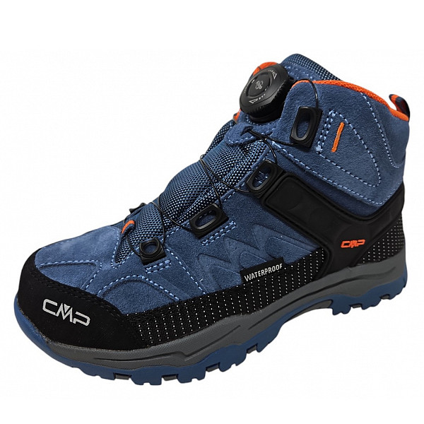 CMP KIrnna Mid Fitgo WP Wanderstiefel bluestone arancio