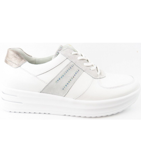 Waldläufer H-Arianna snow latte steiin Sneaker low SNOW LATTE STEIN