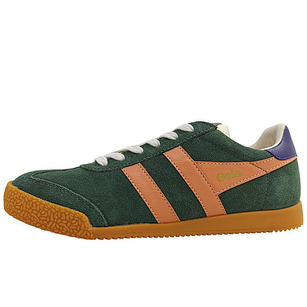 Gola Elan sportlicher Schnürer evergreen/terracotta/plum