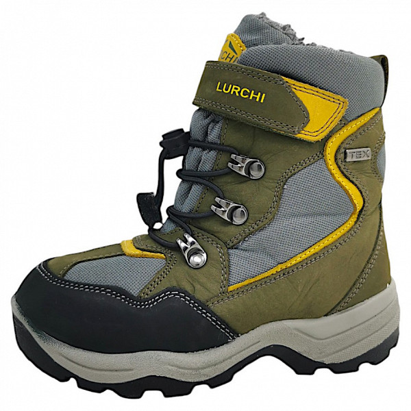 Lurchi Uno Winterstiefel olive/grey